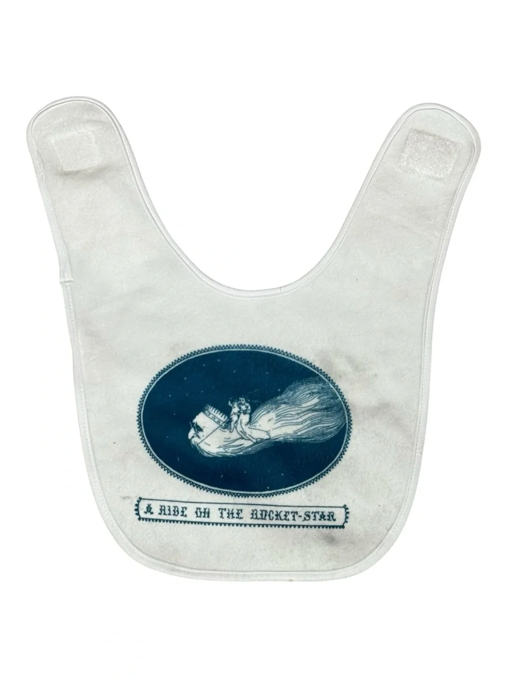 White Baby Bib 